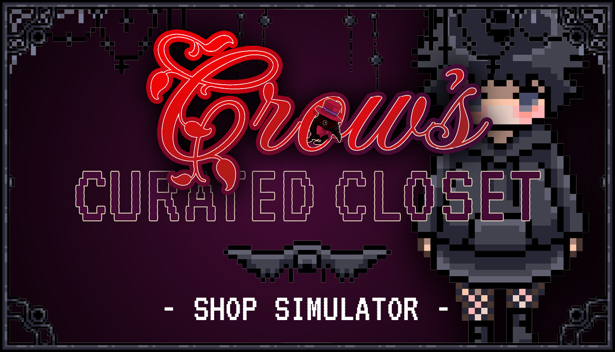 Crow's Curated Closet: Shop Simulator cover art