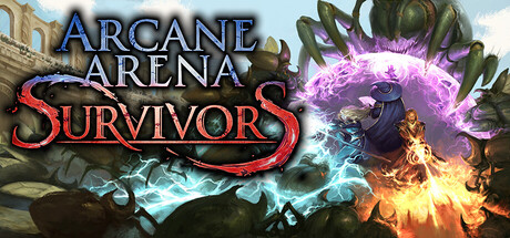 Arcane Arena Survivors Steam header capsule