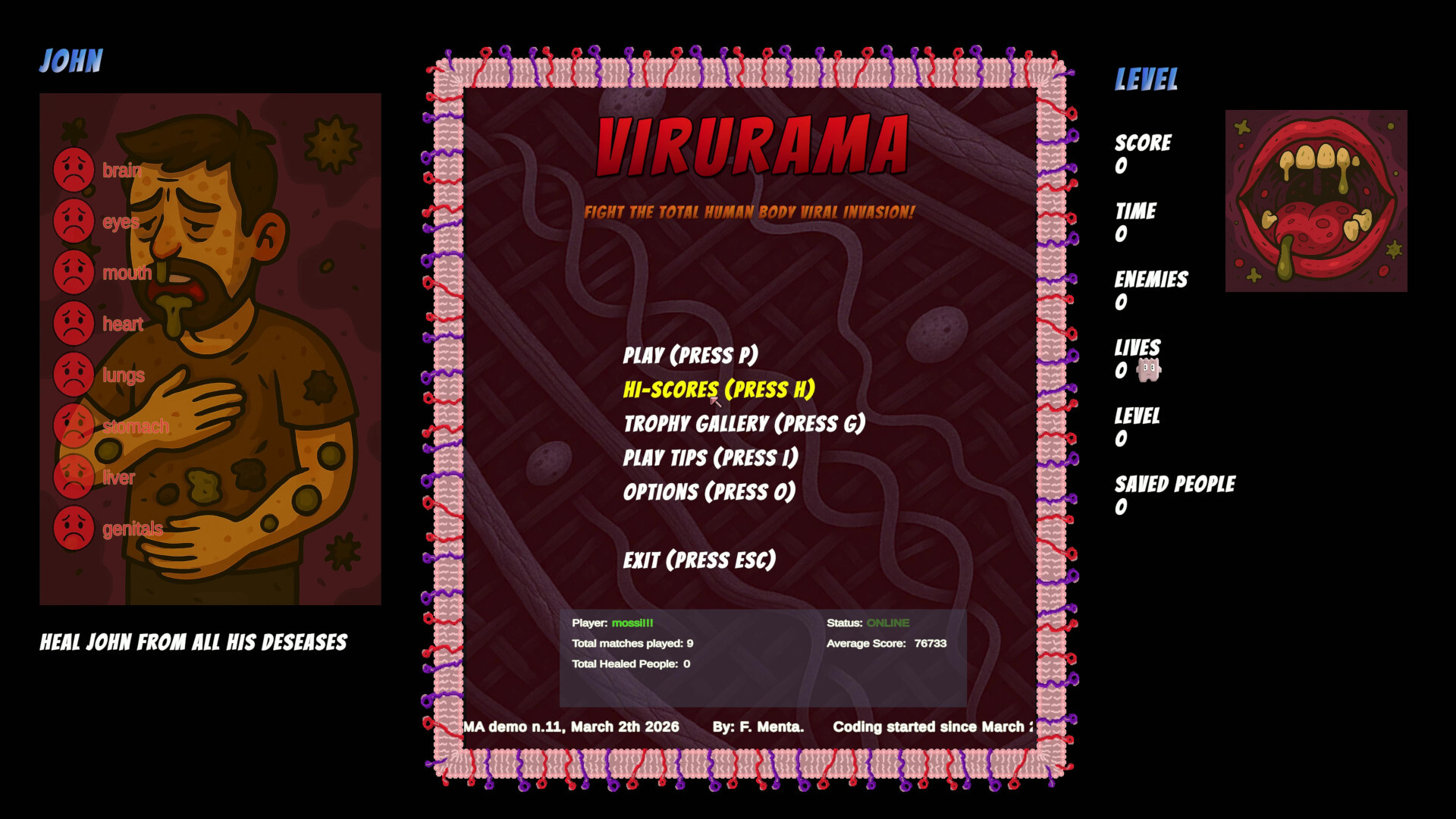Virurama screenshot #2