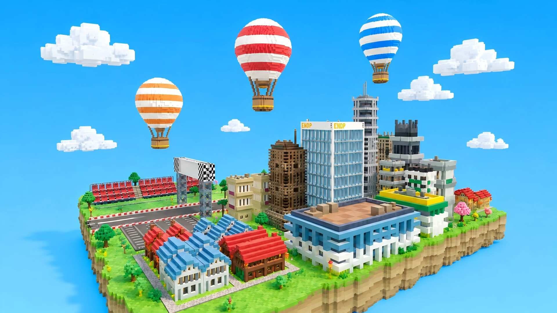 SKY LEAP PIXEL SKY screenshot 1