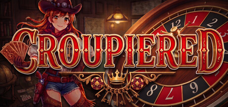 CROUPIERED — Steam game cover