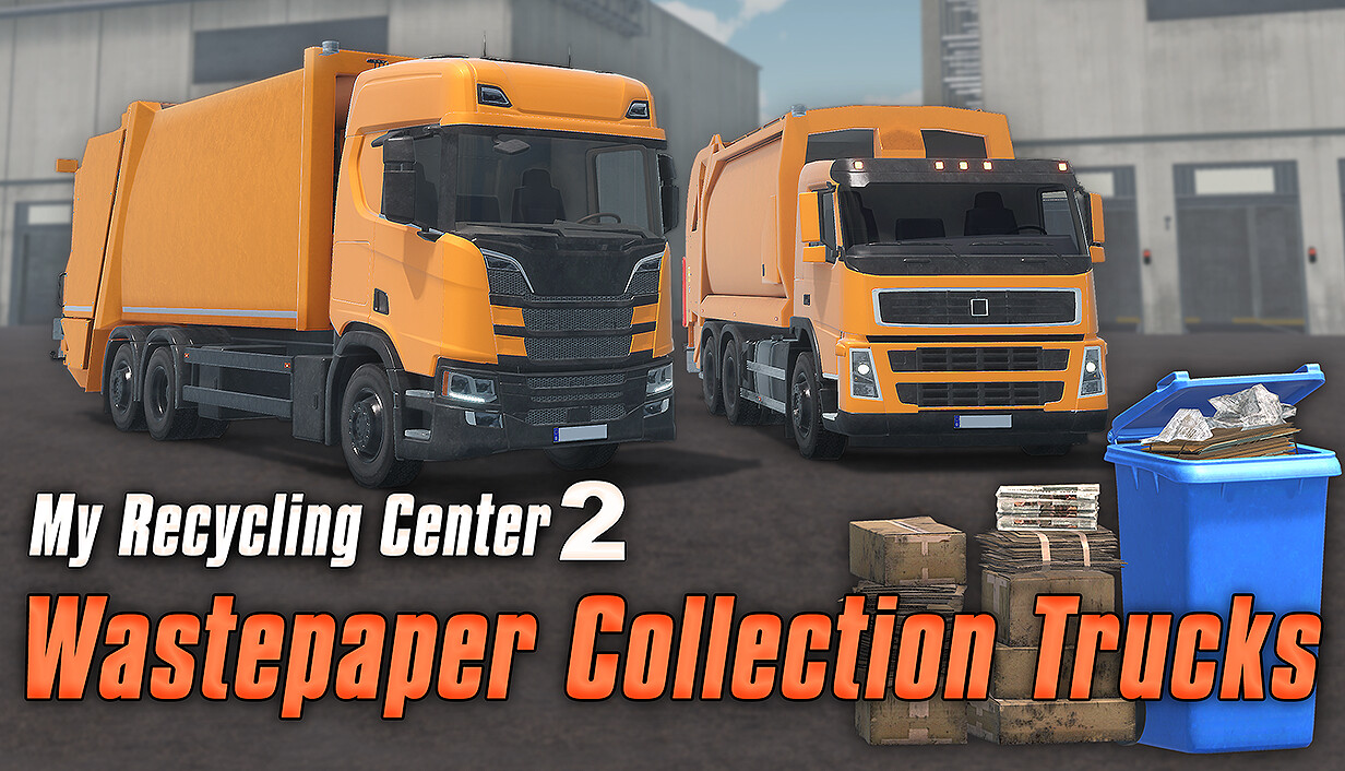 My Recycling Center 2 - Wastepaper Collection Trucks cover art
