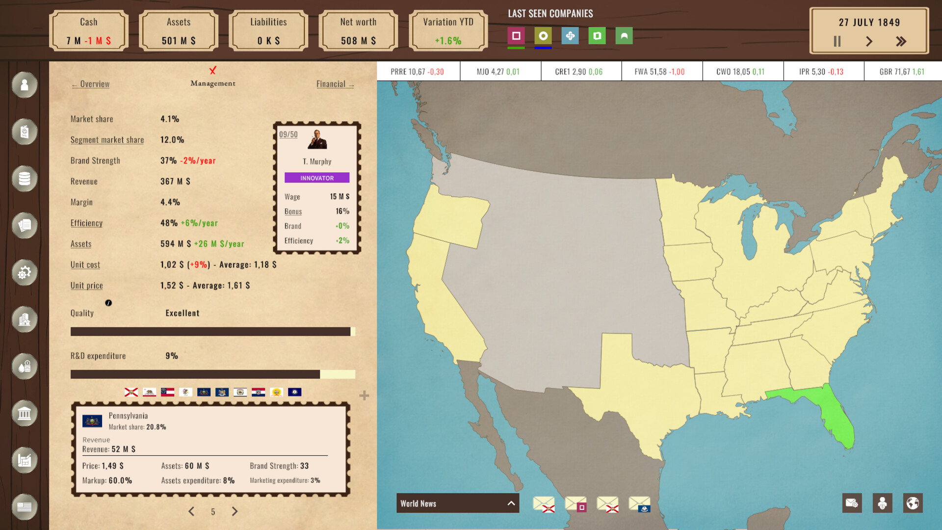 Billionaire in the Greedy America screenshot #4
