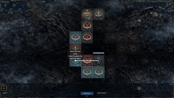 Screenshot of Regret Archive gameplay showing in-action mechanics
