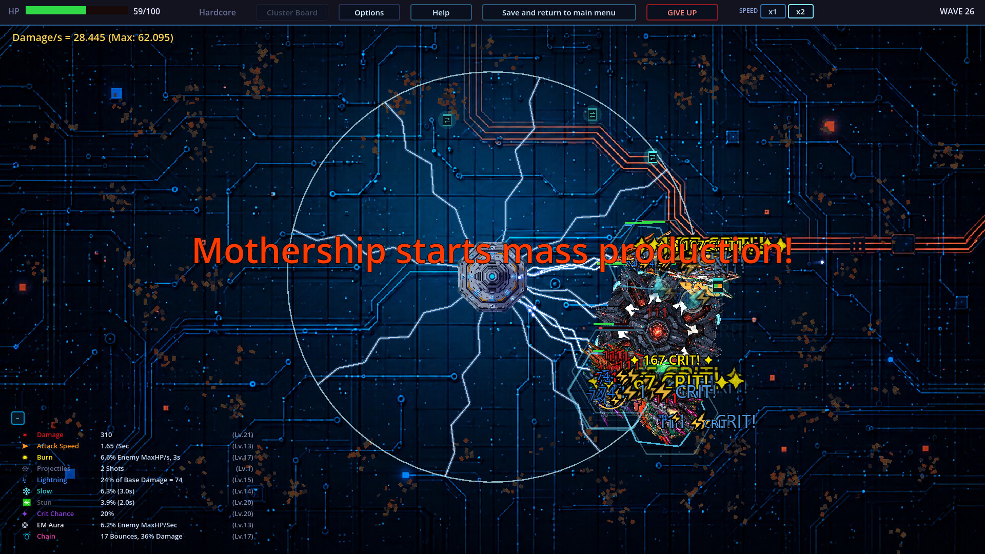 Cluster - Roguelike Tower Defense screenshot #4