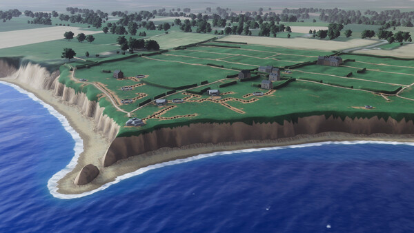 Virtual D-Day: Pointe du Hoc for linux