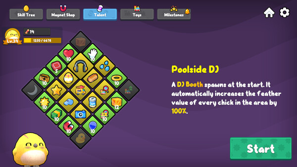 Chick'n Slide screenshot 2