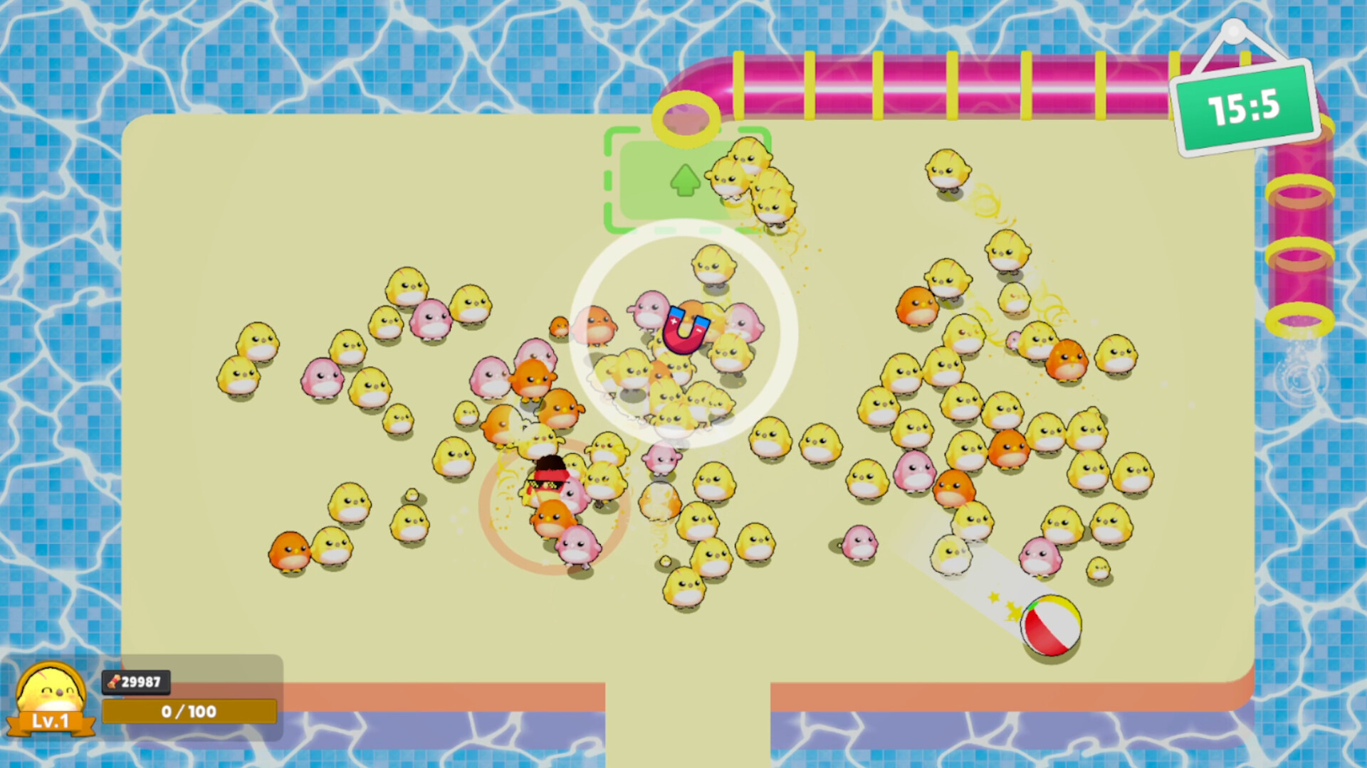 Chick'n Slide screenshot 1