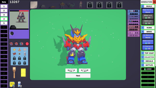 Click Build Repeat