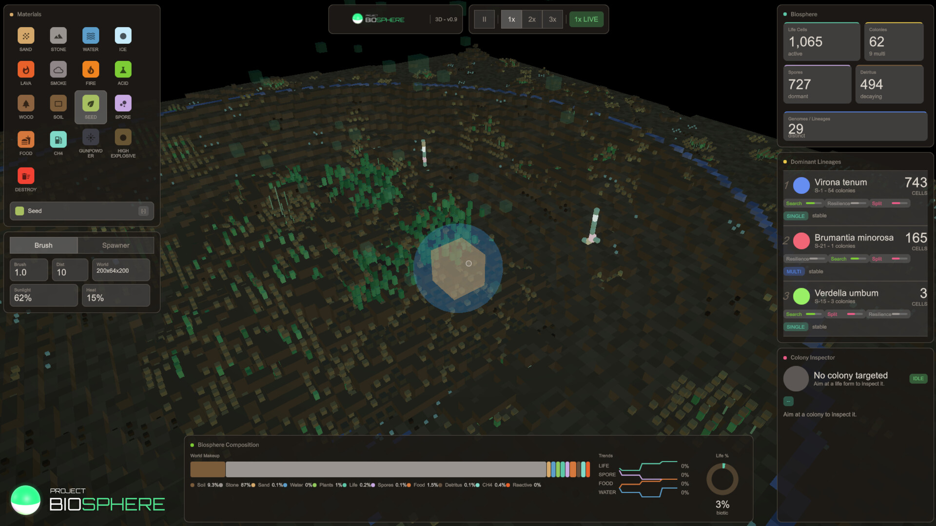 Project Biosphere screenshot #1