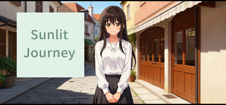 Sunlit Journey: The Town