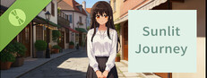 Sunlit Journey: The Town