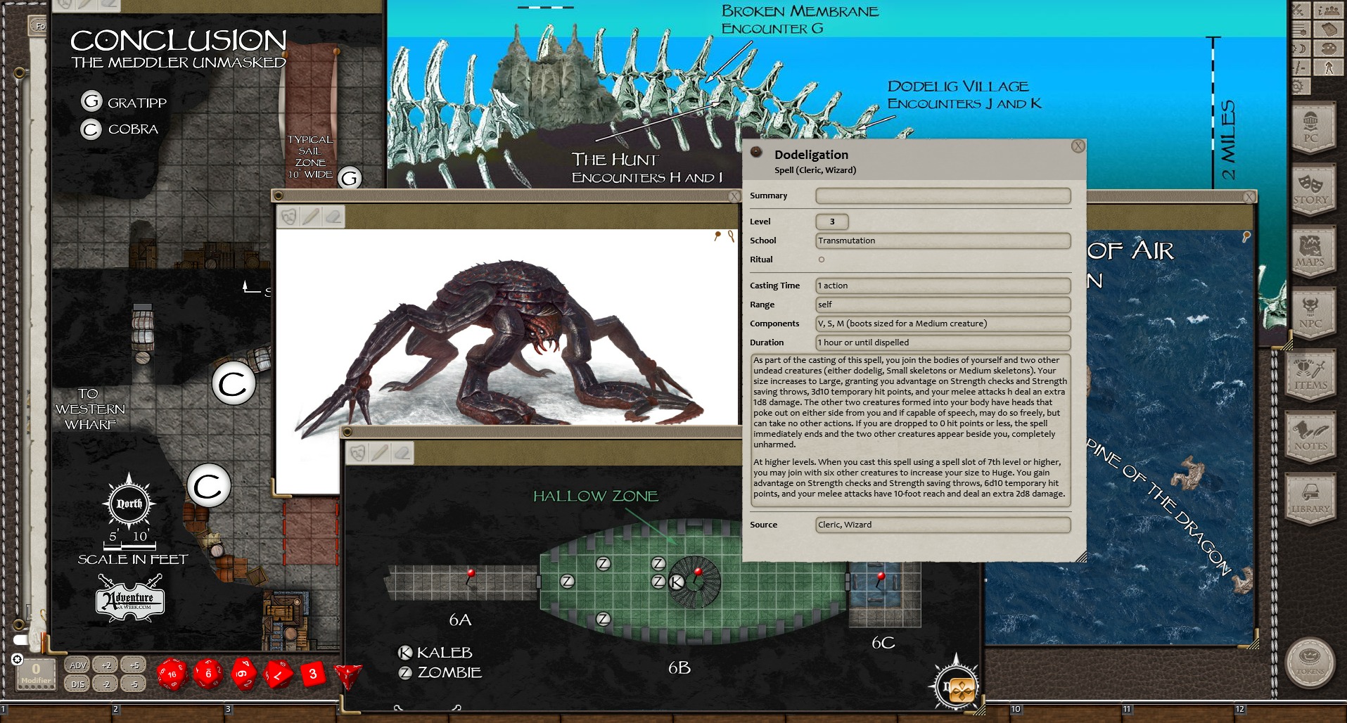 Fantasy Grounds - 5E: Shattered Heart Adventure Path (5E): The Breath of Life Featured Screenshot #1