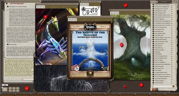 Fantasy Grounds - 5E: Shattered Heart Adventure Path (5E): The Breath of Life