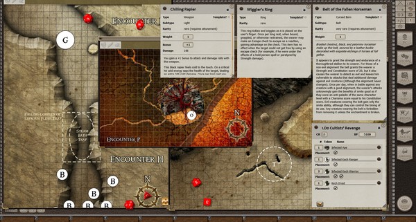 Fantasy Grounds - 5E: Shattered Heart Adventure Path (5E): Crucible of Faith