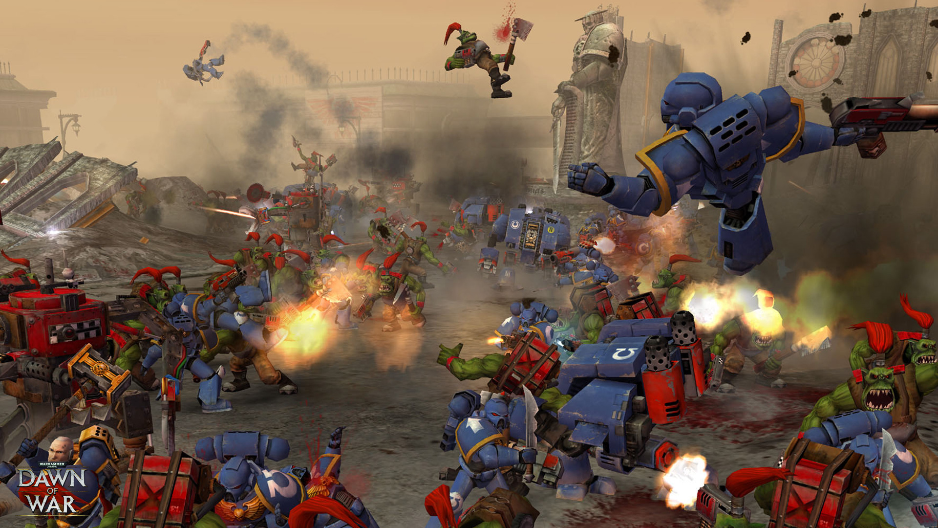 Warhammer 40,000: Dawn of War - Anniversary Edition is not on GeForce Now, but you can play it here