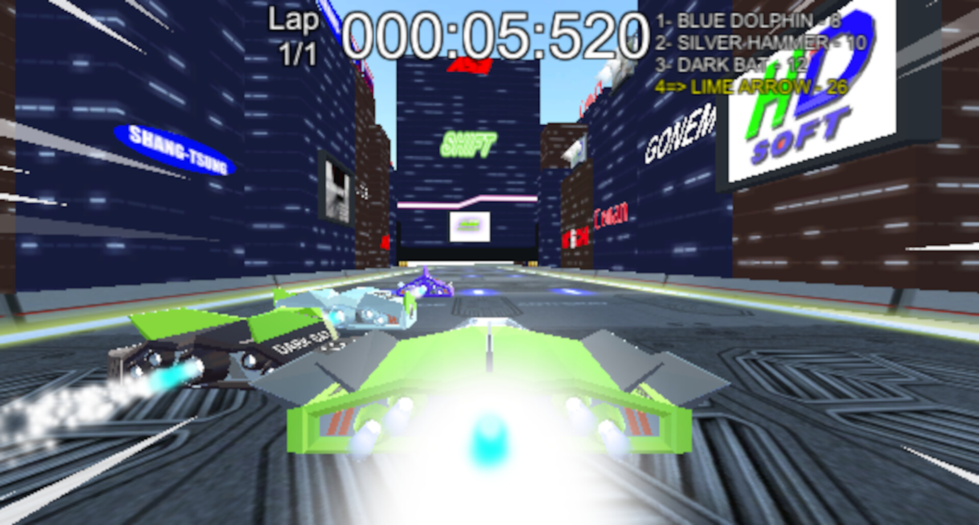 VORTEX-G: Anti-Gravity Racing & Track Editor screenshot 15