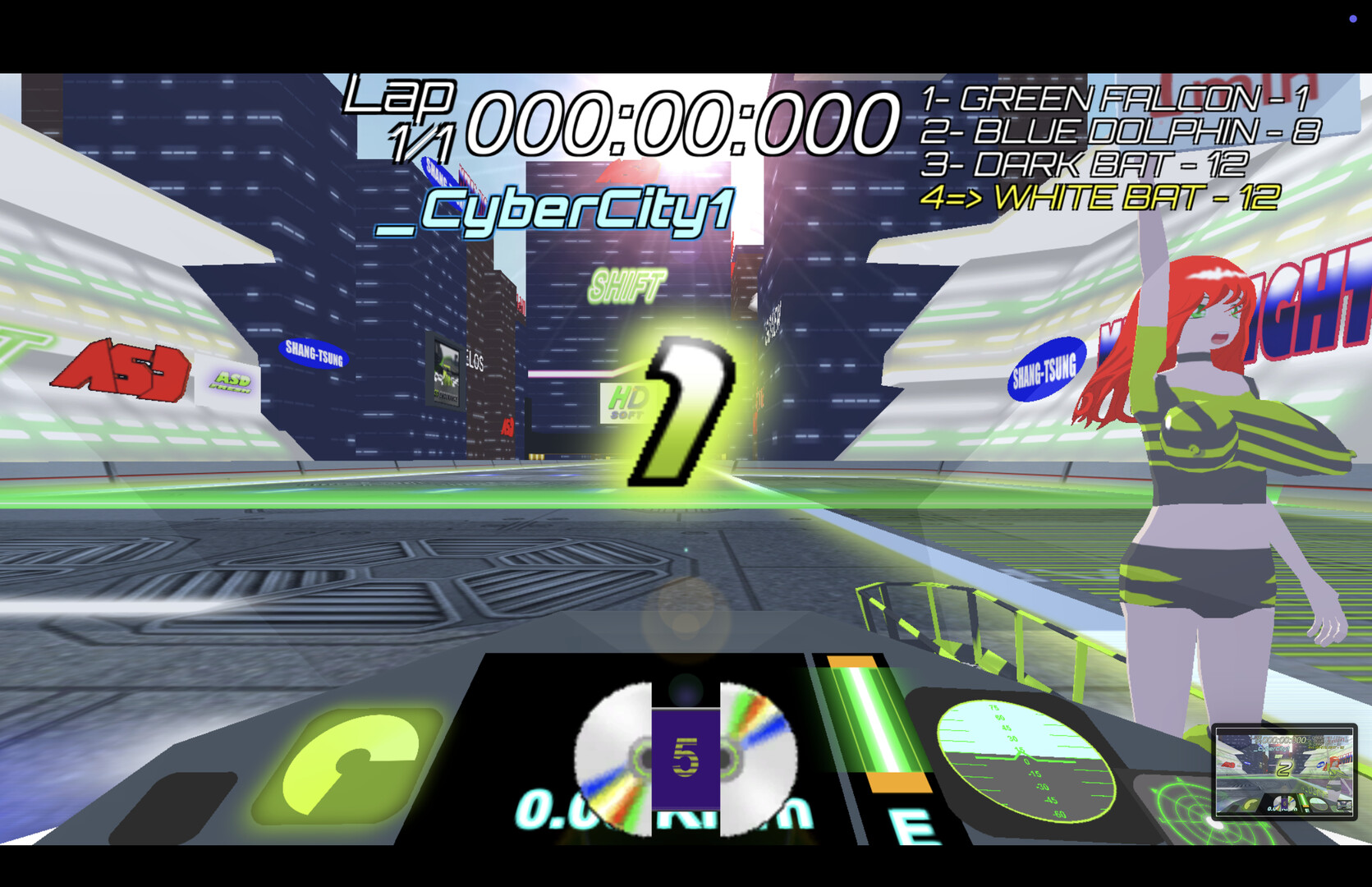 VORTEX-G: Anti-Gravity Racing & Track Editor screenshot #11