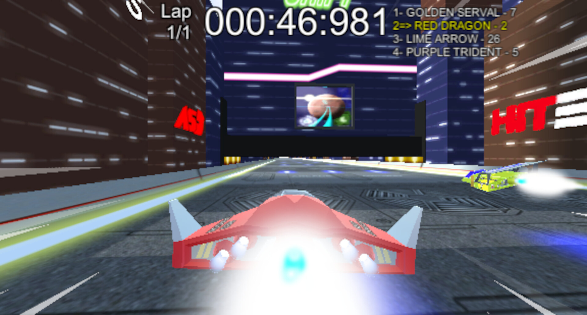 VORTEX-G: Anti-Gravity Racing & Track Editor screenshot 16