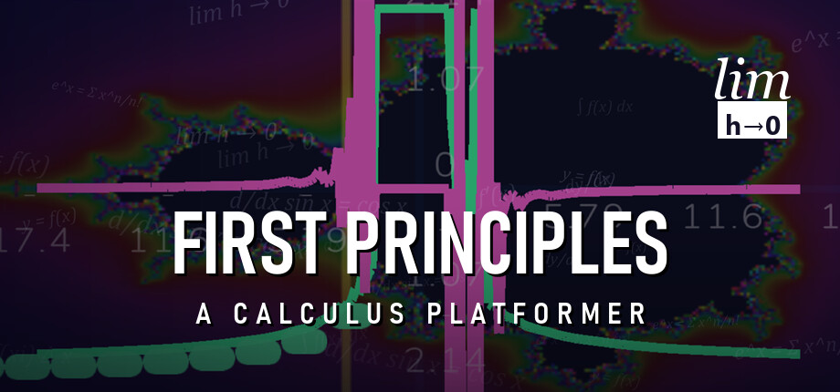 First Principles: A Calculus Platformer header image