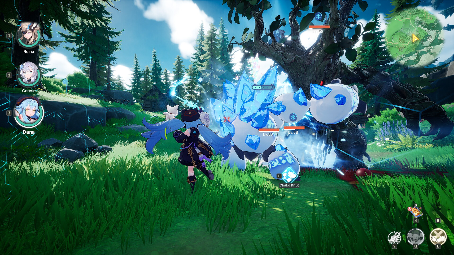 A town hub in DragonSword: Awakening where recipes and quests are found