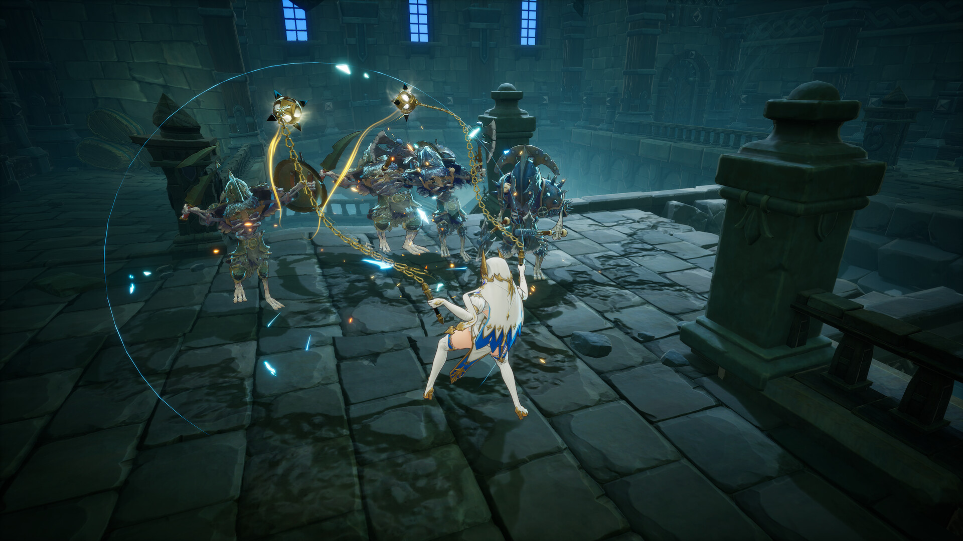 Character progression menus in DragonSword: Awakening