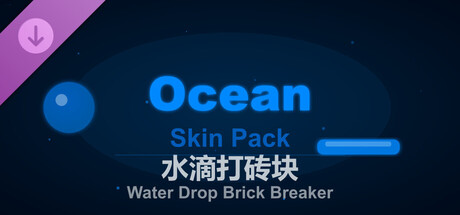 Capa de Water Drop Brick Breaker - Ocean Skin Pack
