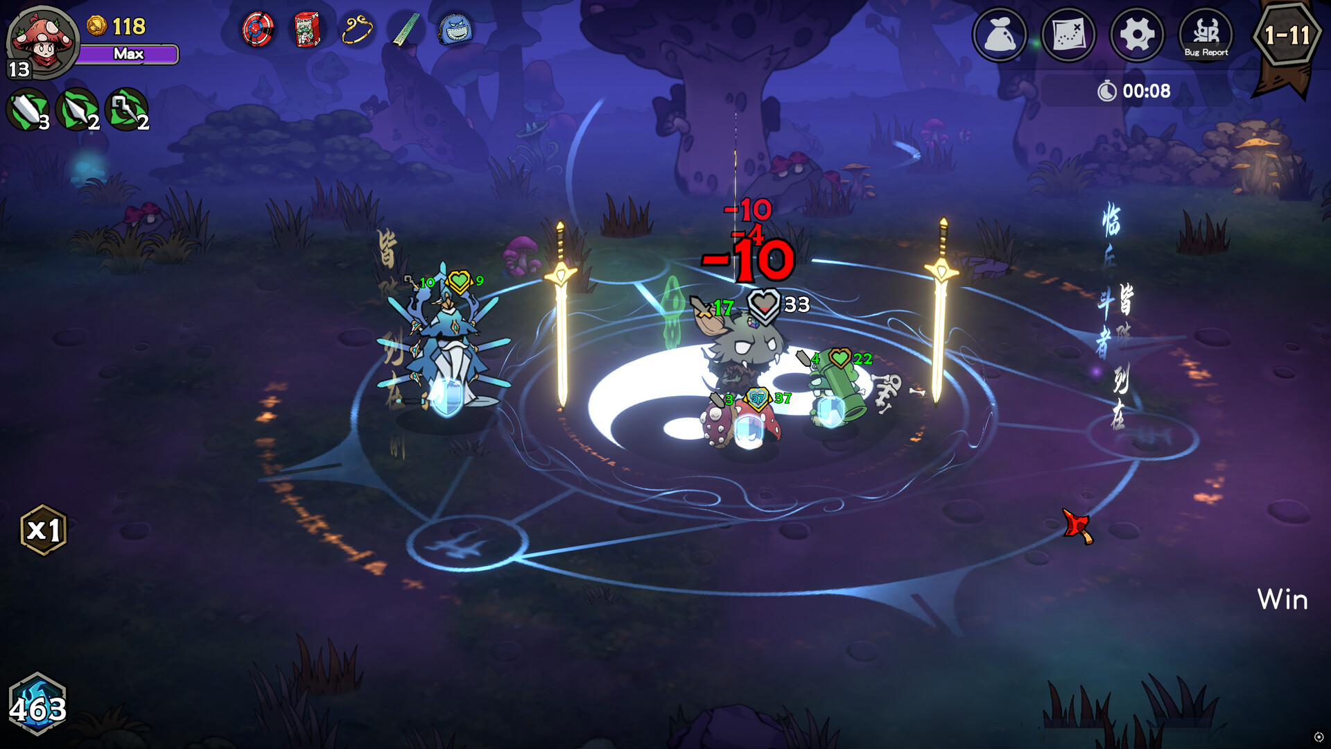 #5. Might & Mushroom Demo (Steam) Przez: Erabit