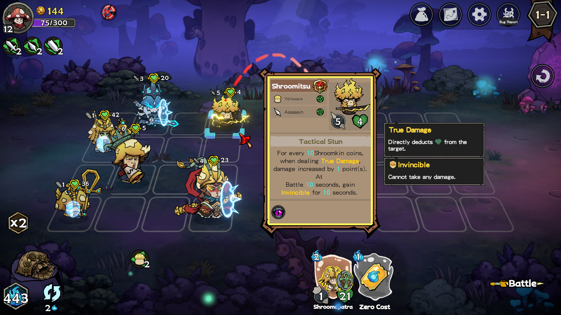 #7. Might & Mushroom Demo (Steam) Przez: Erabit