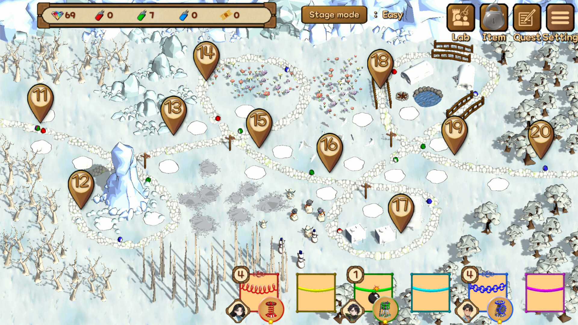 Rainbow Tower Defence screenshot #7