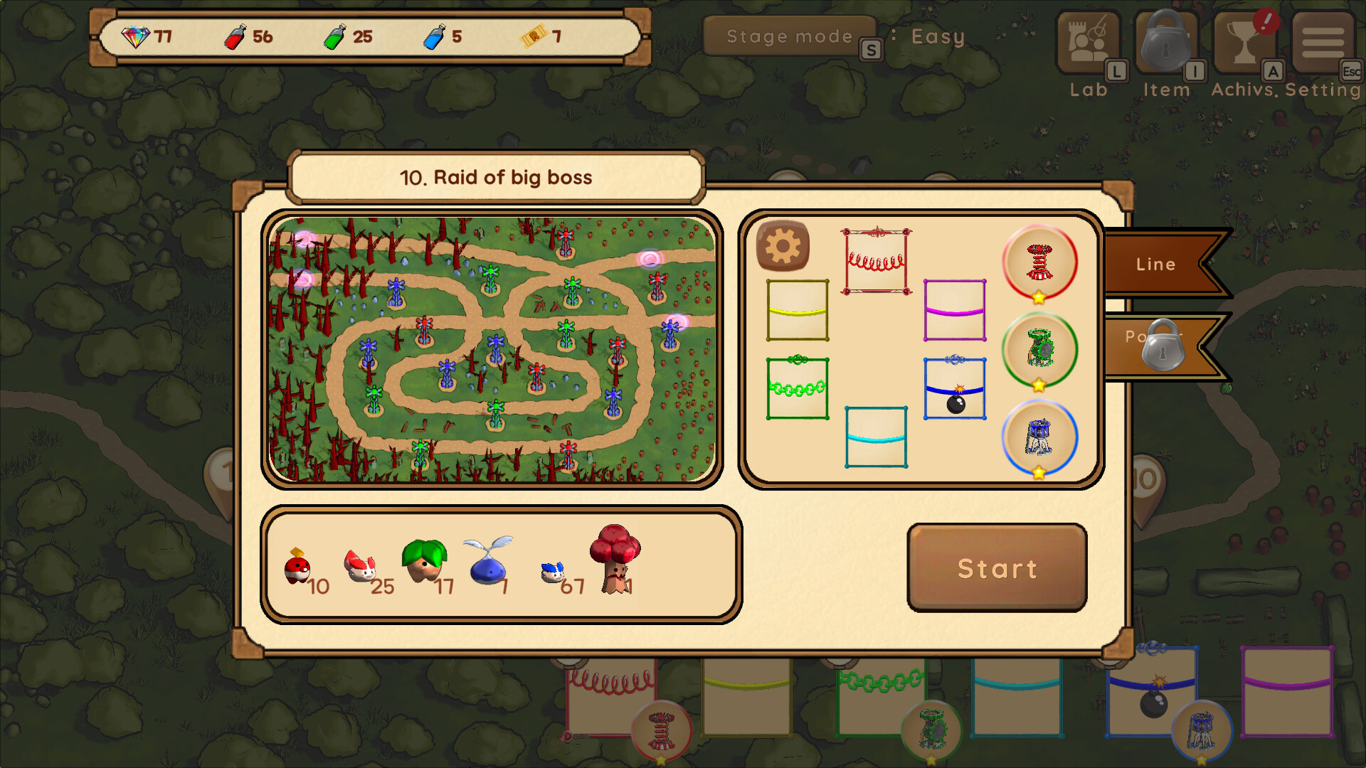 Rainbow Tower Defence screenshot #5