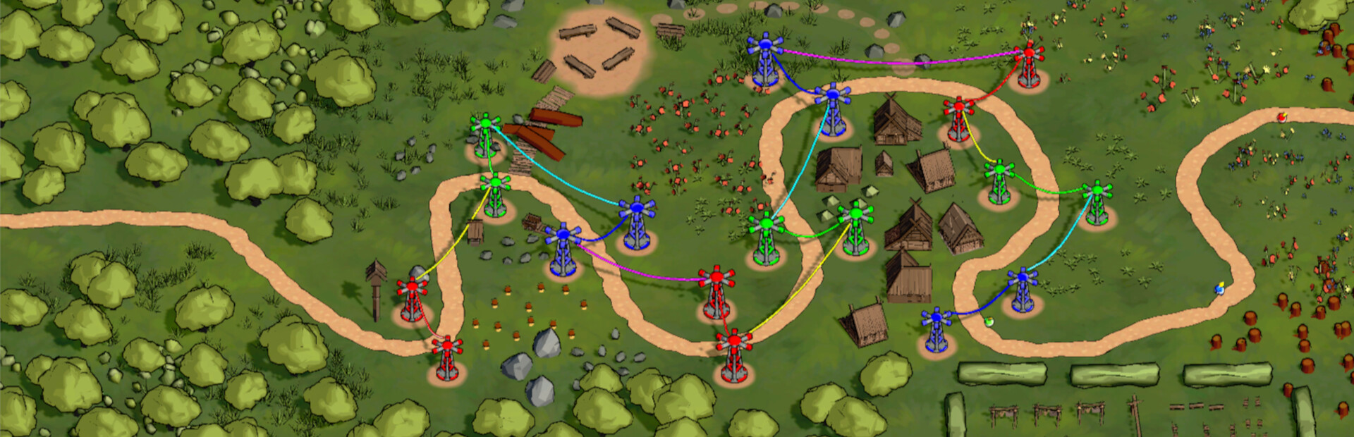 Rainbow Tower Defense