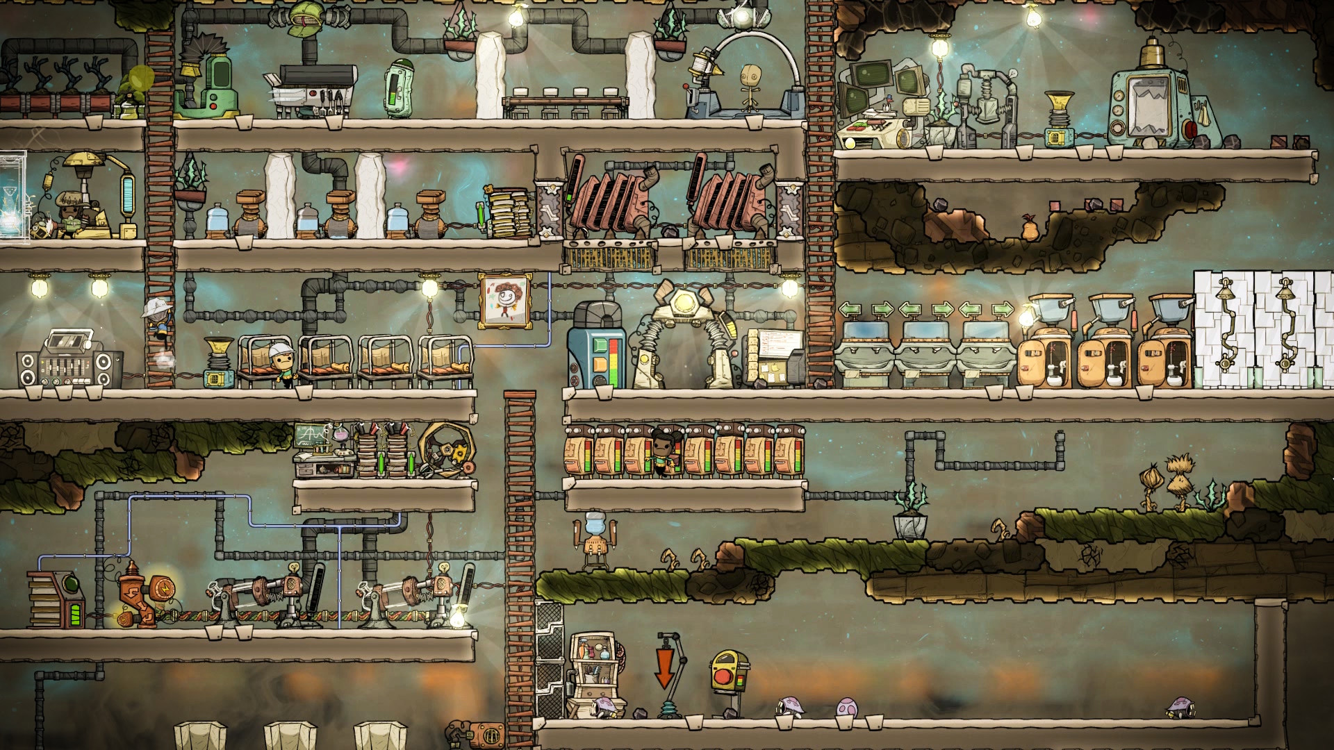 screenshot of Oxygen Not Included 1