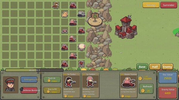 MoeArmy vs SuArmy cheat table screenshot