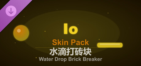 Capa oficial de Water Drop Brick Breaker - Io Skin Pack