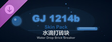 Water Drop Brick Breaker - GJ 1214b Skin Pack game capsule image
