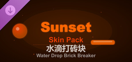 Capa oficial de Water Drop Brick Breaker - Sunset Skin Pack