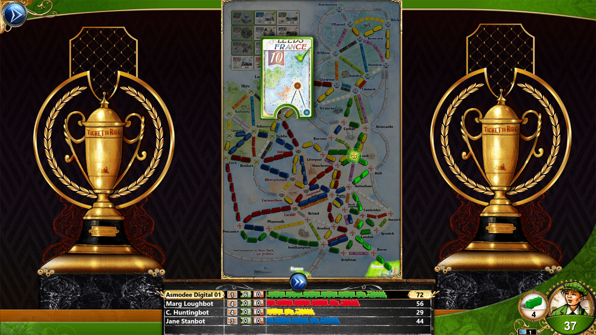 Ticket To Ride: Classic Edition - United Kingdom Featured Screenshot #1