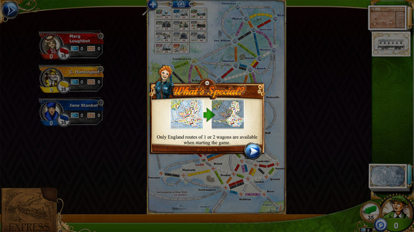 Ticket To Ride: Classic Edition - United Kingdom screenshot 5