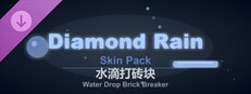 Water Drop Brick Breaker - Diamond Rain Skin Pack game capsule image