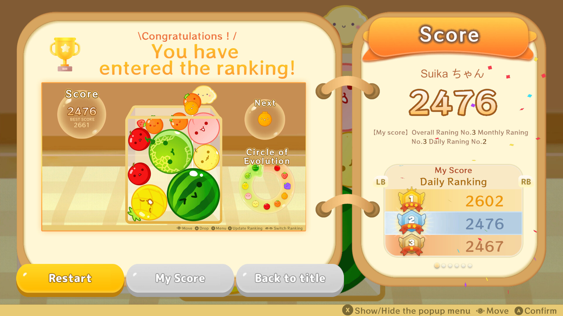 Suika Game screenshot #2