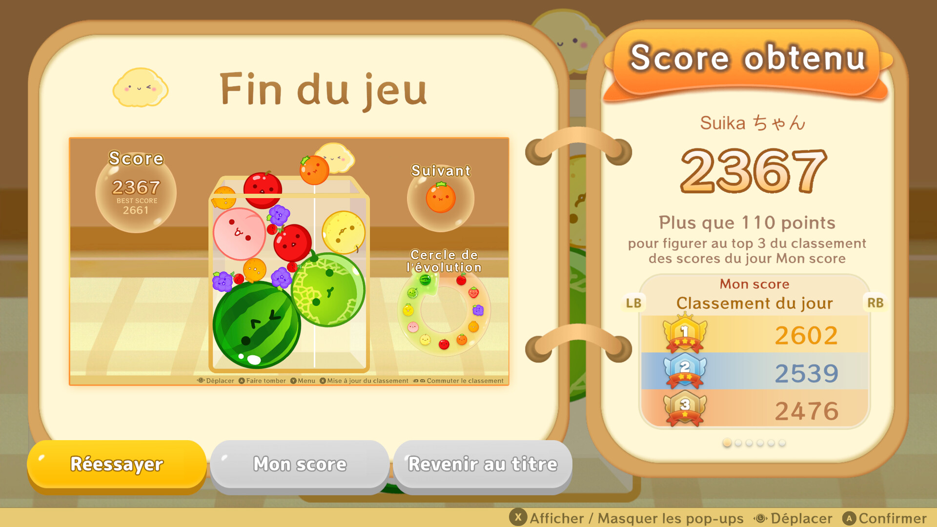 Screenshot Suika Game