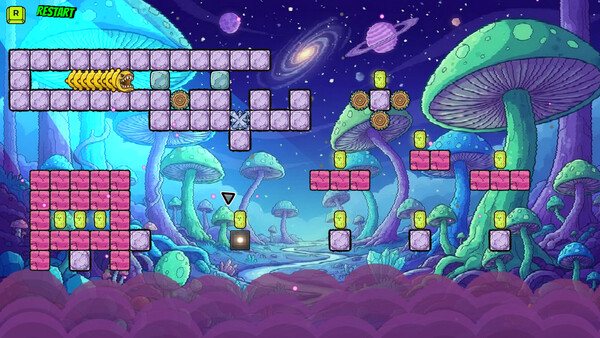 Screenshot 4 of Radiation Caterpillar - final gameplay screenshot