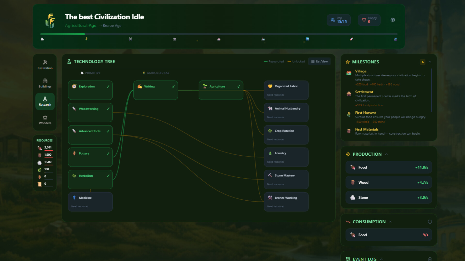 Civilization Idle screenshot #4