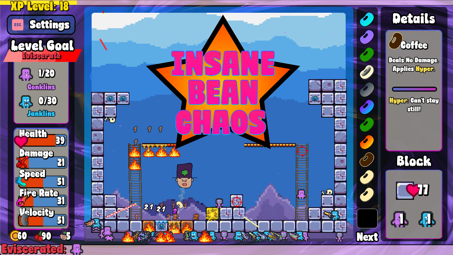 Bean Wizard Eviscerates the Gonklins screenshot #1