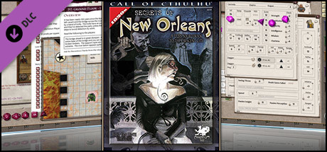 Fantasy Grounds - Call of Cthulhu: Secrets of New Orleans Header Image