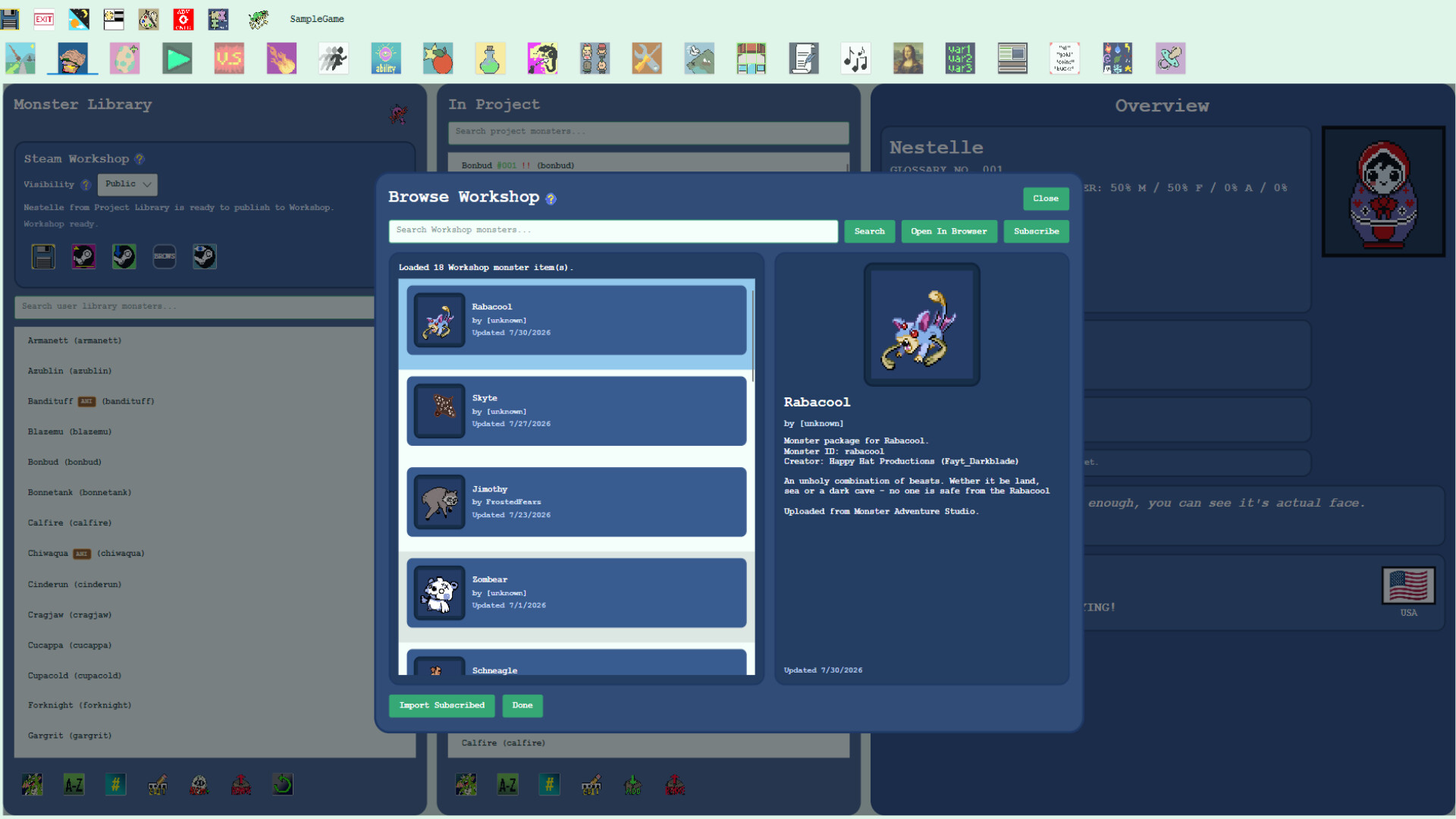 Monster Adventure Studio screenshot 6