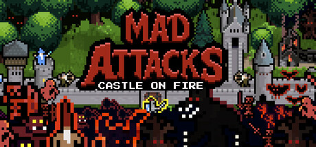 Mad Attacks: Castle on Fire — Steam header