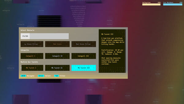 CLAWS: Command Line Advanced Warfare System スクリーンショット