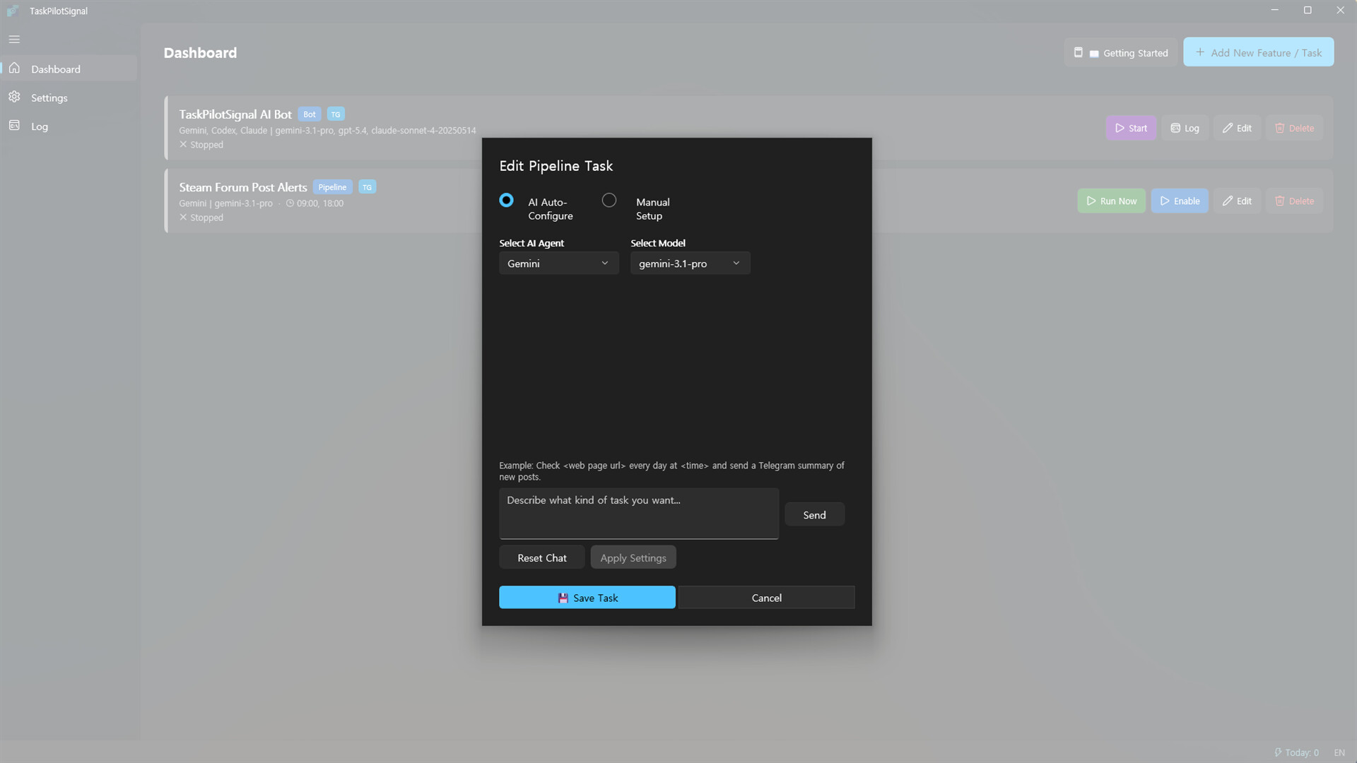 Task Pilot Signal screenshot 2
